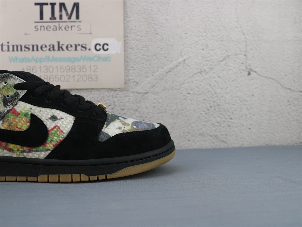 M Batch Nike SB Dunk Low Supreme Rammellzee FD8778-001